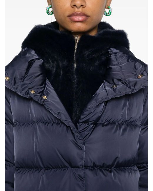 Herno Jas Met Gelaagd Detail in het Blue