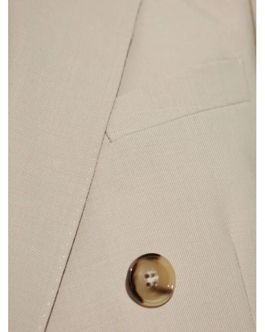 AMI Natural Double-Breasted Jacket