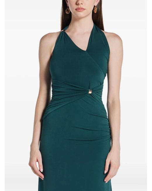 Hervé Léger Green Robe Longue Aurora