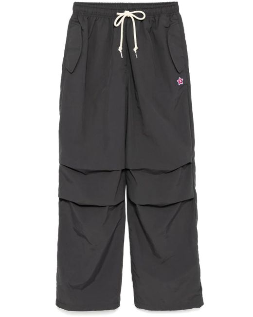 Aape By A Bathing Ape Cargo Broek Met Moonface-Logo in het Black