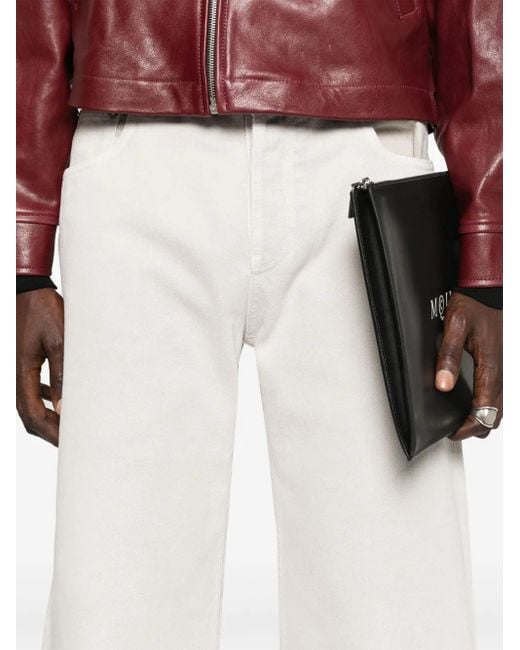 Alexander McQueen Jeans mit geradem Bein in White für Herren