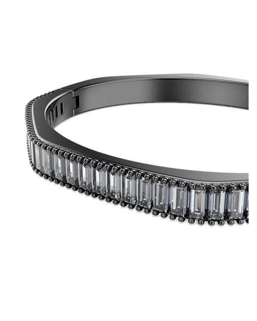 Swarovski Matrix Baguette Geslepen Achthoekige Armband in het White
