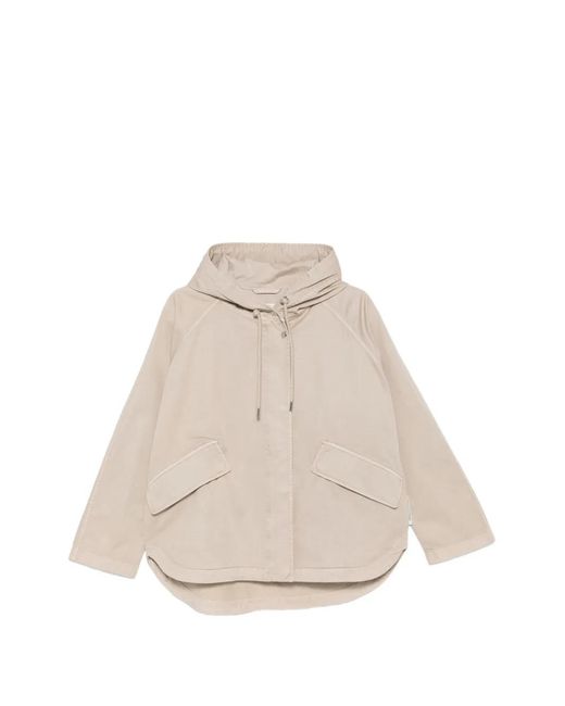 Marc O' Polo Natural Hooded Raglan-Sleeve Jacket