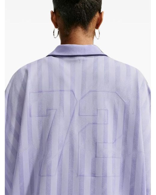 Nike Purple Runway Striped T-Shirt