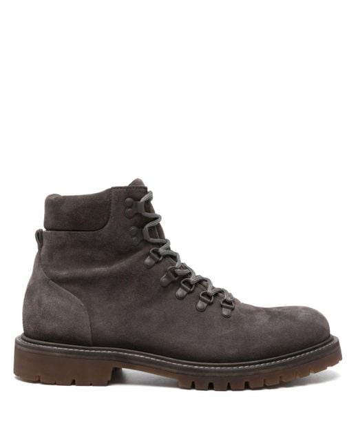 Officine Creative Brown Boss Boots for men