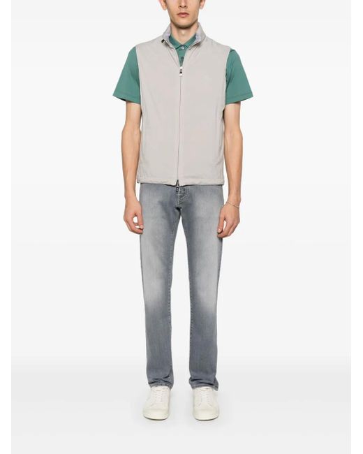 Jacob Cohen Gray Jumqm006061S3618S2 Slim Fit Nick for men