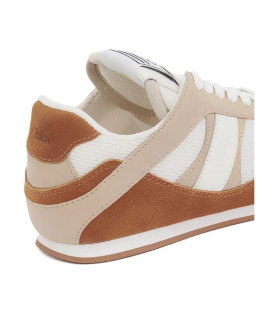 Chloé White Kick Sneaker