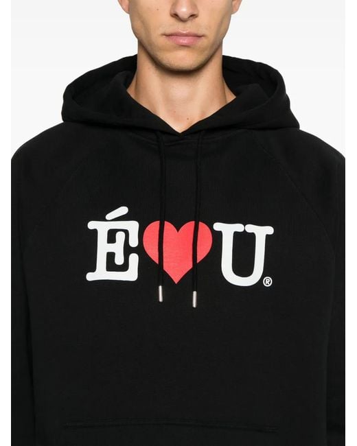 Etudes Studio Black É L U Hoodie