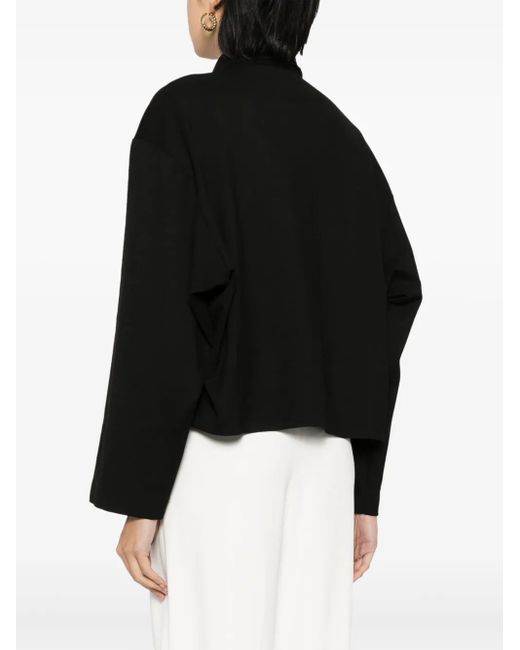 Rosetta Getty Poloshirt Met Lange Mouwen in het Black