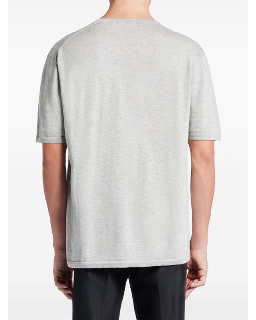 Tom Ford White Crew-neck Cotton T-shirt for men