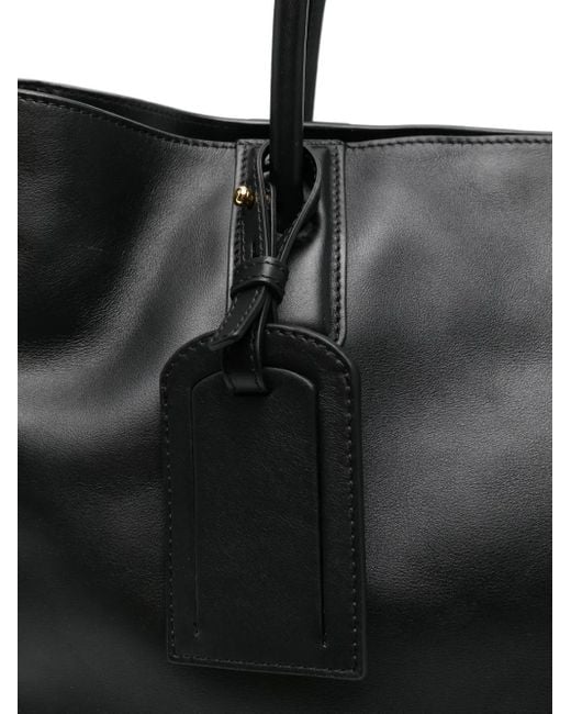 Moschino Black Handtasche Aus Leder