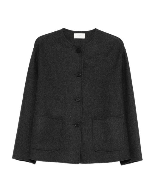 The Row Black Quintus Jacket