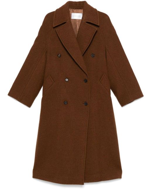 Christian Wijnants Brown Cilia Coat