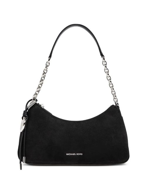 MICHAEL Michael Kors Black Chain-Strap Shoulder Bag