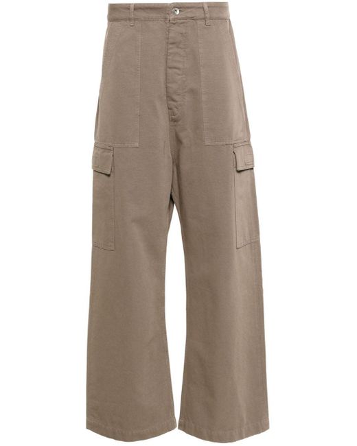 Pantalon en coton à poches cargo Rick Owens pour homme en coloris Natural