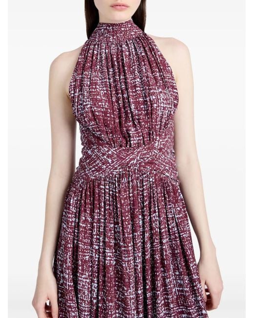 Proenza Schouler Purple Lola Dress