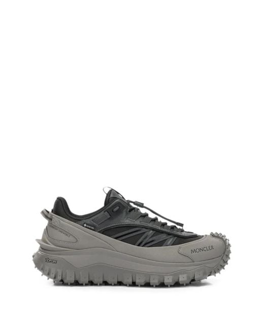 Moncler Gray Trailgrip Gtx Low-Top Sneakers for men
