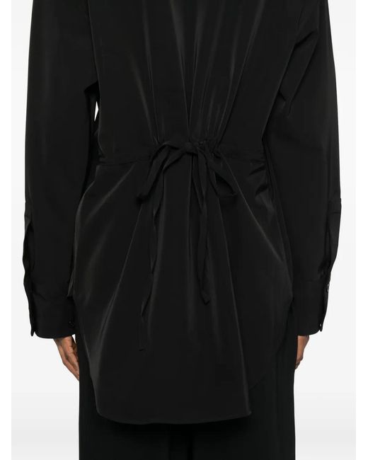 J.Lindeberg Black Willow Pocket Drape Shirt