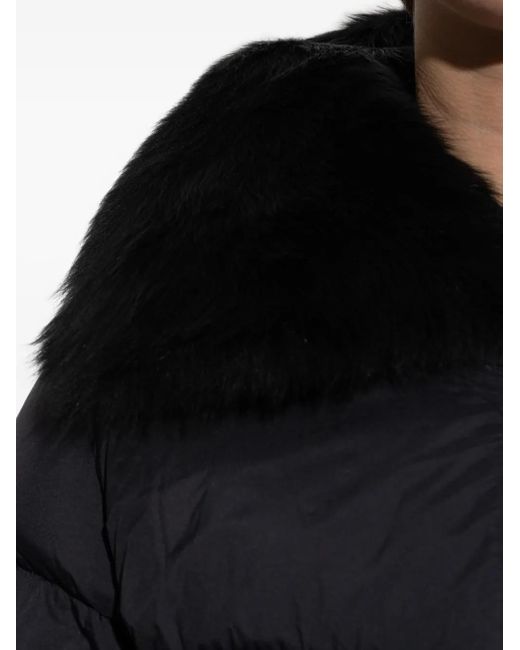 Moose Knuckles Black Quilted Padded Coat