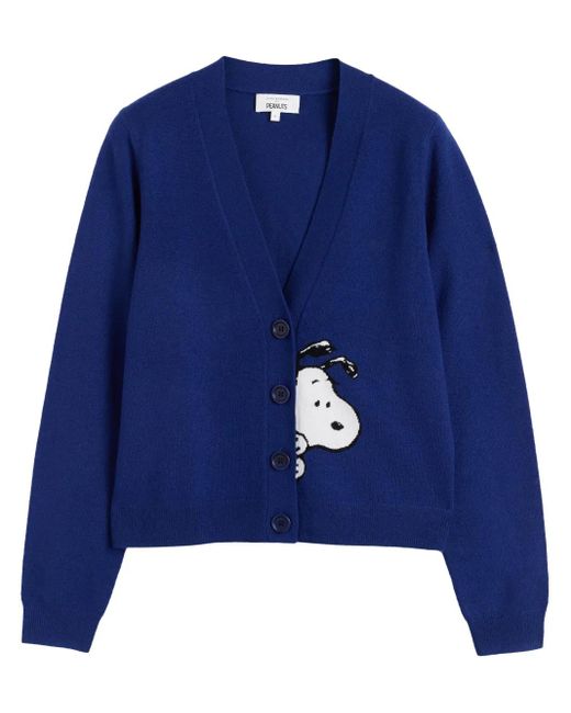 Chinti & Parker Snoopy カーディガン Blue