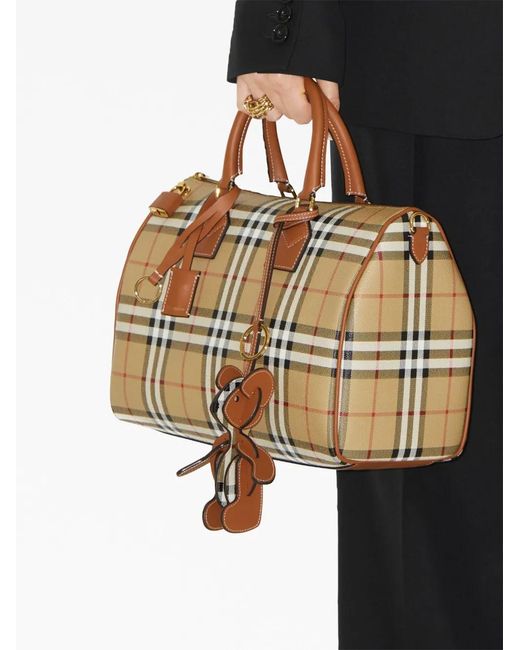 Burberry White Thomas Bear Puzzle Charm