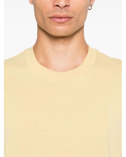 AMI Natural Ami De Coeur Short-Sleeve T-Shirt