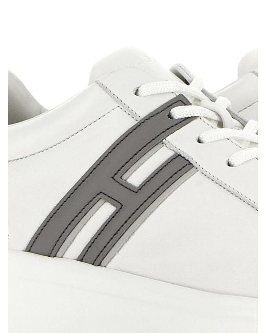 Hogan White H580 Sneakers for men