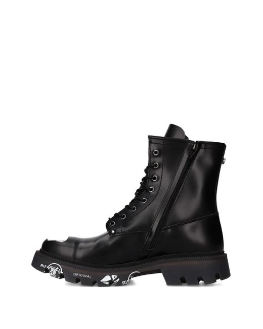 Stivali Stringati Brixton di Premiata in Black da Uomo
