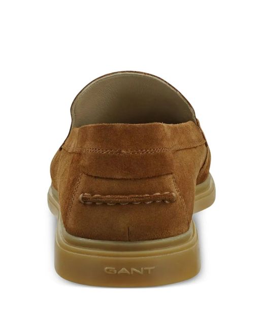 Mocassini Boery di Gant in Brown da Uomo