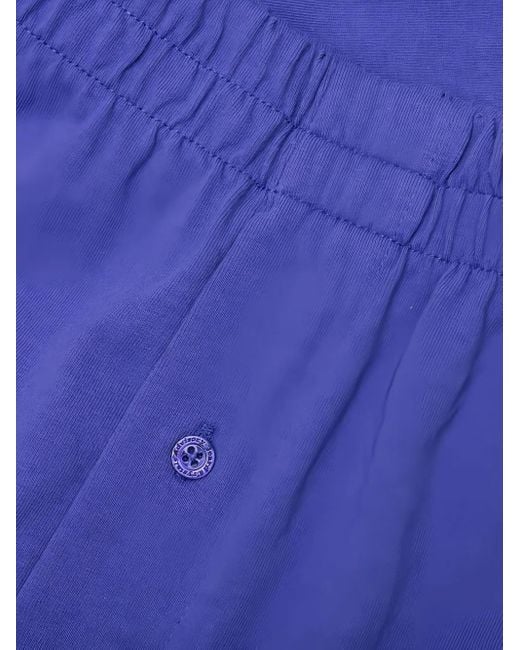 Advisory Board Crystals Broek Met Elastische Taille En Logopatch in het Blue voor heren