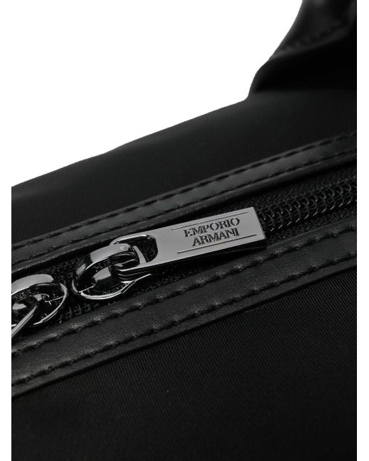 Emporio Armani Reisetasche mit Logo-Patch in Schwarz für Herren | Lyst AT