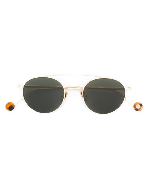 Ahlem Black - Aviator Style Sunglasses - Unisex - Metal (other) - One Size