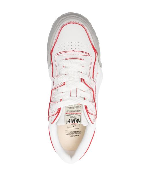 Maison Mihara Yasuhiro White Parker Original Sole Sneakers for men