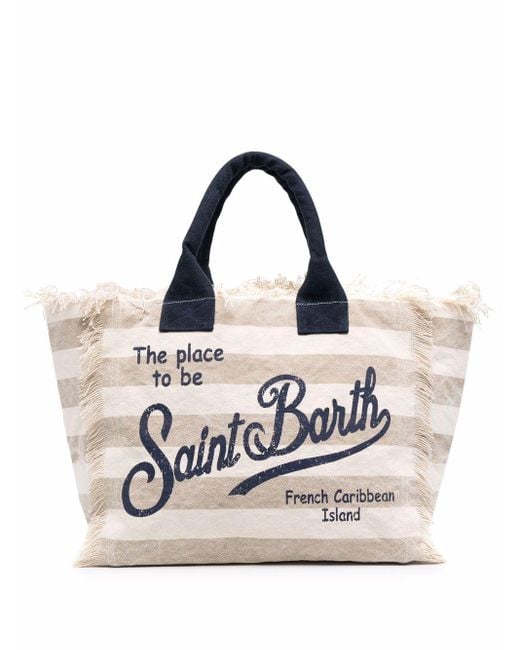 Bolso de playa con logo Mc2 Saint Barth | Lyst