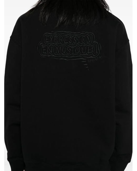 メンズ SPORT b. by agnès b. Dino スウェットシャツ Black