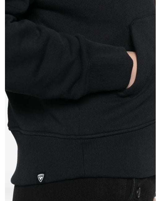 Rossignol Black Zip-Up Hoodie