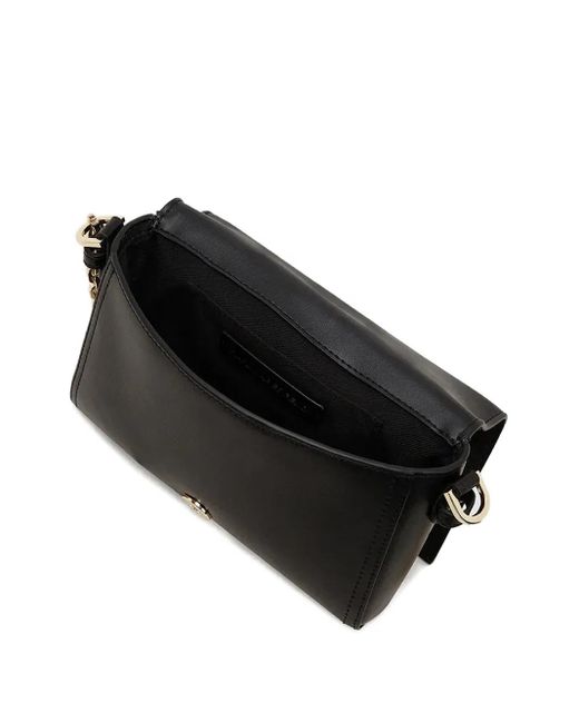 Karl Lagerfeld Black K/Autograph Chain Logo Cross Body Bag