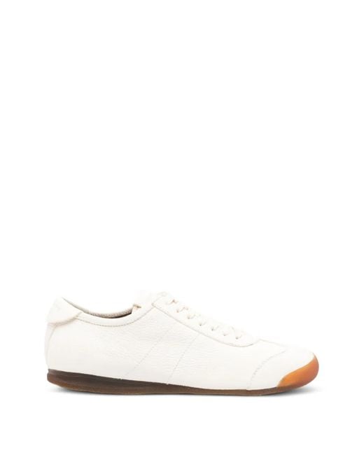 Officine Creative White Round Toe Sneakers for men
