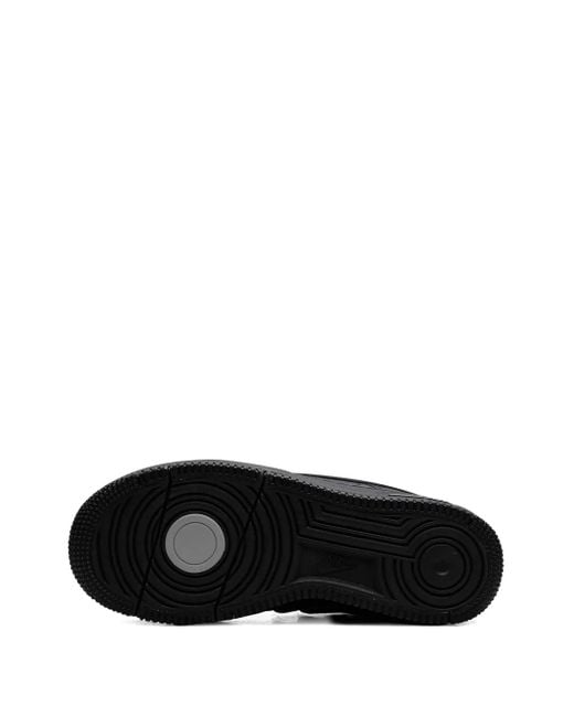 Nike Black Air Force 1 Low Leather Sneakers