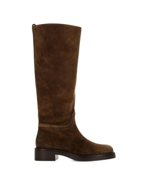 Stuart Weitzman Brown Suede Boots