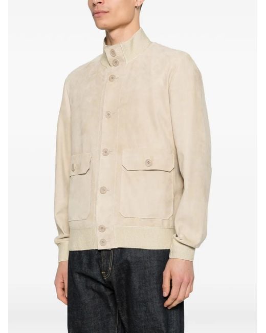 Salvatore Santoro Natural Veste À Poches Boutonnées for men