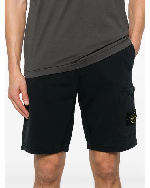 メンズ Stone Island トラックパンツ Black