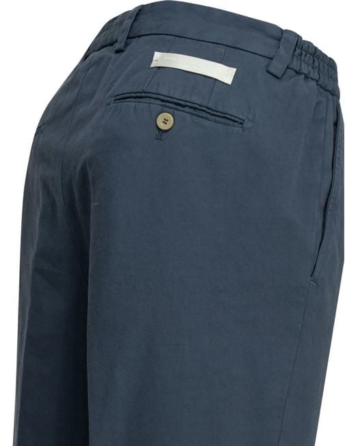 Briglia 1949 Blue Pantalon À Taille Ceinturée for men