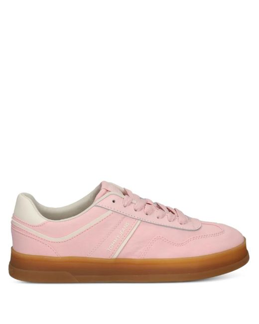 Sneakers Con Inserti di Tommy Hilfiger in Pink