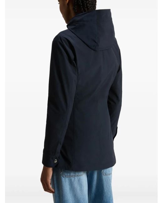Woolrich Getailleerde Parka in het Blue