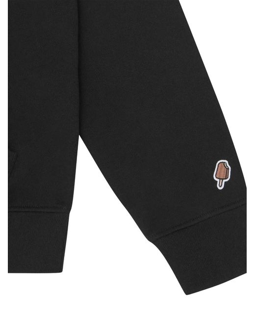 ICECREAM Black Long-Sleeve Hoodie for men