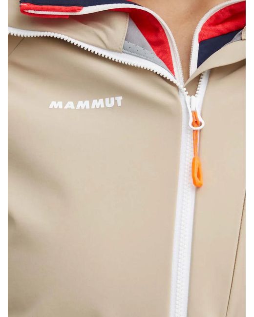 Mammut White Veste Zippée À Capuche