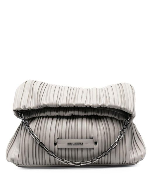 Borsa tote K/Kushion x Amber VallettaKarl Lagerfeld in Pelle di colore