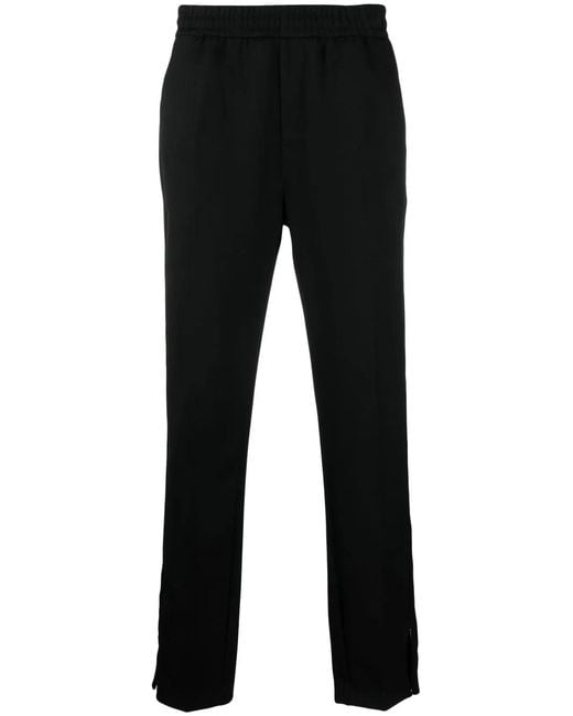 Pantalones Rectos Elásticos Represent de hombre de color Black