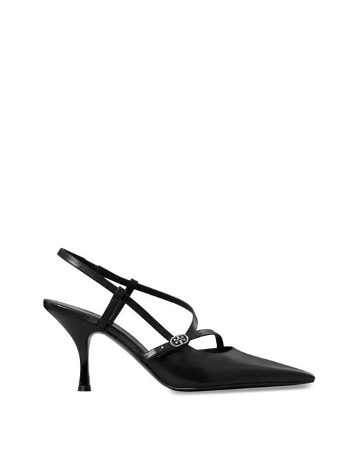 Tory Burch Black Slingback Pumps